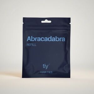 TIY Hair Ties Abracadabra Refill Dark Navy Blue Elastic Cords